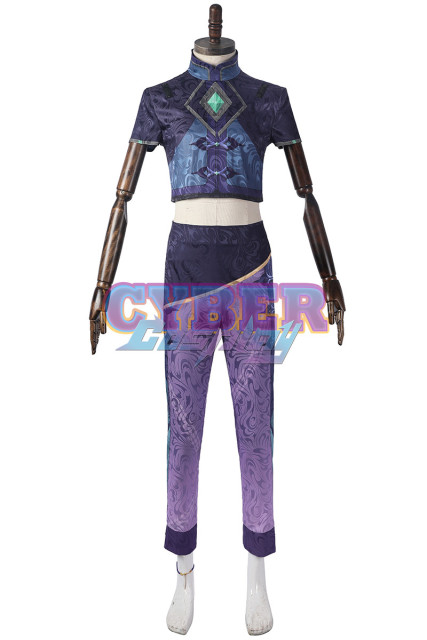 Genshin Impact Bubu Pharmacy Baizhu Cosplay Costume Jacquard Version C00437