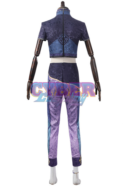 Genshin Impact Bubu Pharmacy Baizhu Cosplay Costume Jacquard Version C00437