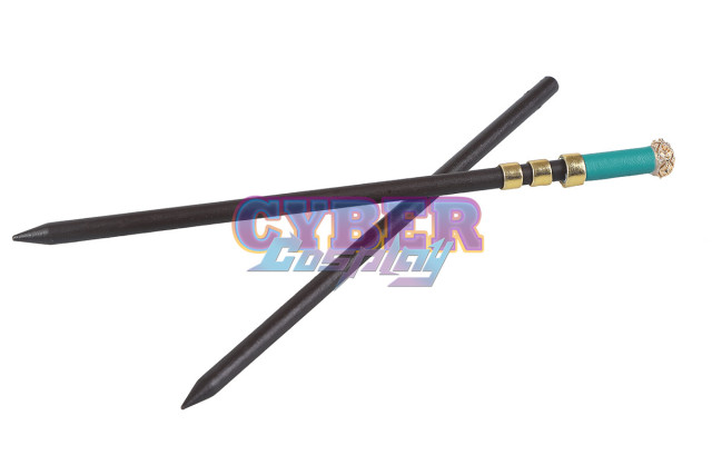 Genshin Impact Bubu Pharmacy Baizhu Cosplay Costume Jacquard Version C00437