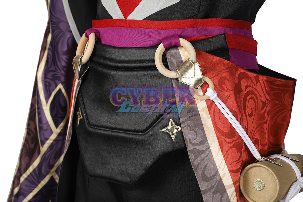 Genshin Impact Scaramouche Balladeer Cosplay Costume Jacquard Version C00444