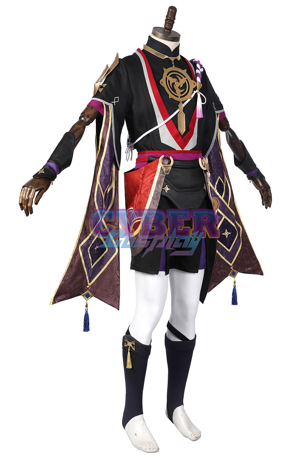 Genshin Impact Scaramouche Balladeer Cosplay Costume Jacquard Version C00444