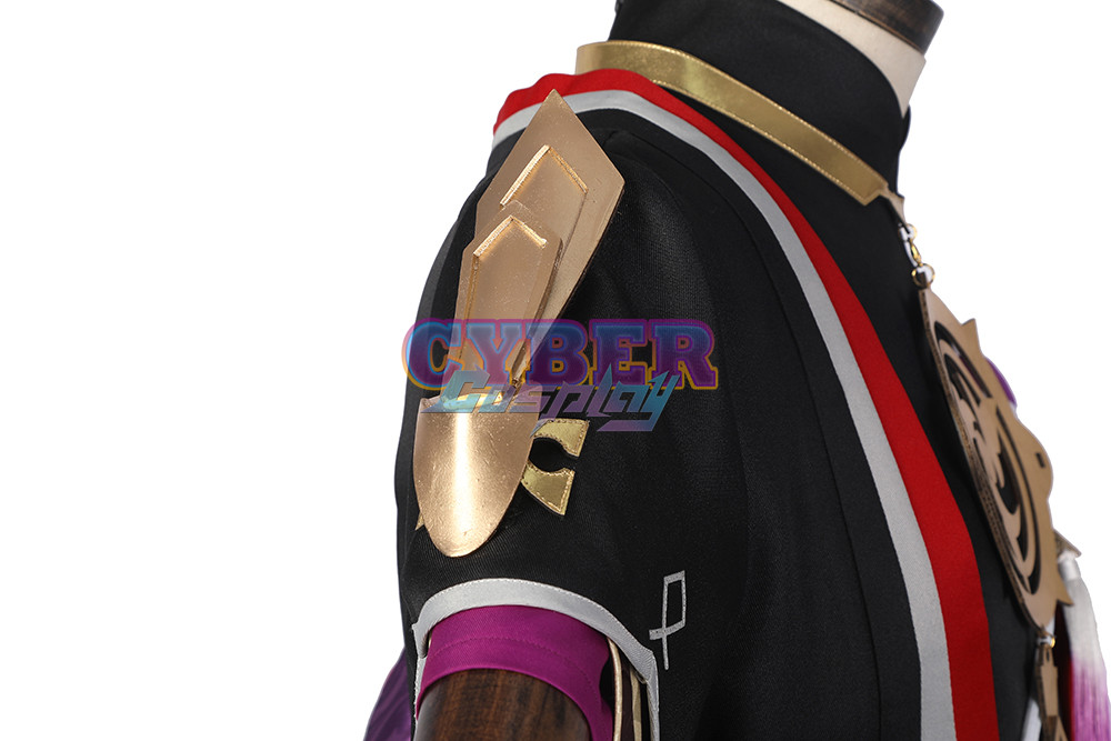 Genshin Impact Scaramouche Balladeer Cosplay Costume Jacquard Version C00444