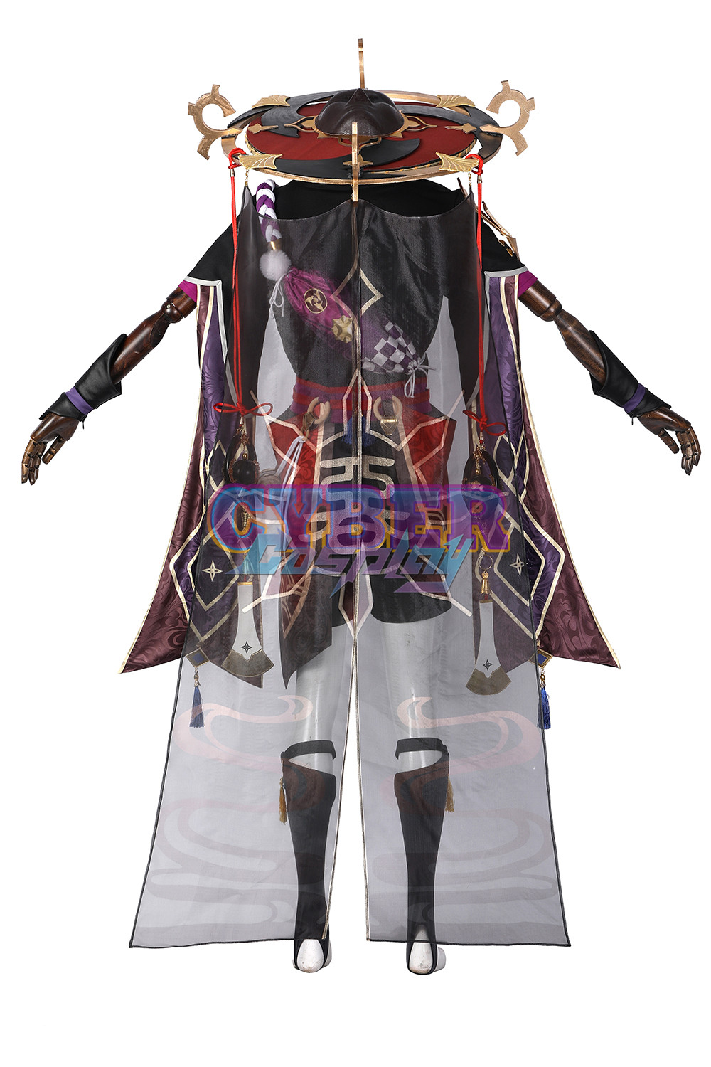 Genshin Impact Scaramouche Balladeer Cosplay Costume Jacquard Version C00444