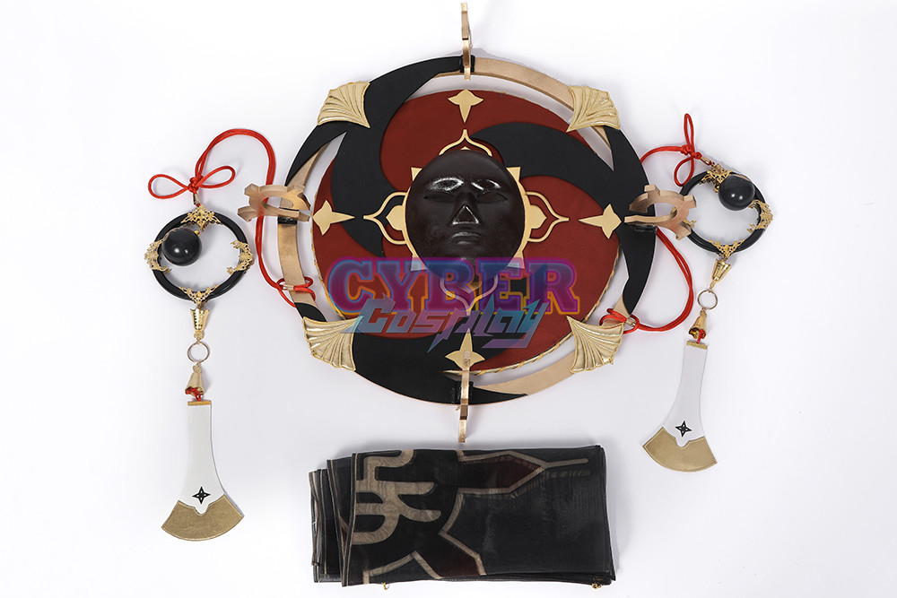 Genshin Impact Scaramouche Balladeer Cosplay Costume Jacquard Version C00444