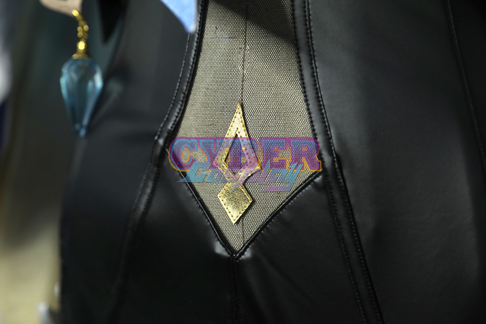 Genshin Impact Eula Cosplay Costume Jacquard Version C00445