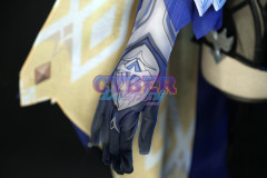 Genshin Impact Eula Cosplay Costume Jacquard Version C00445