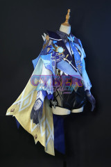 Genshin Impact Eula Cosplay Costume Jacquard Version C00445