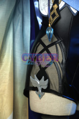 Genshin Impact Eula Cosplay Costume Jacquard Version C00445