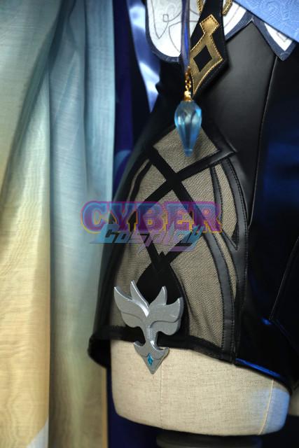 Genshin Impact Eula Cosplay Costume Jacquard Version C00445