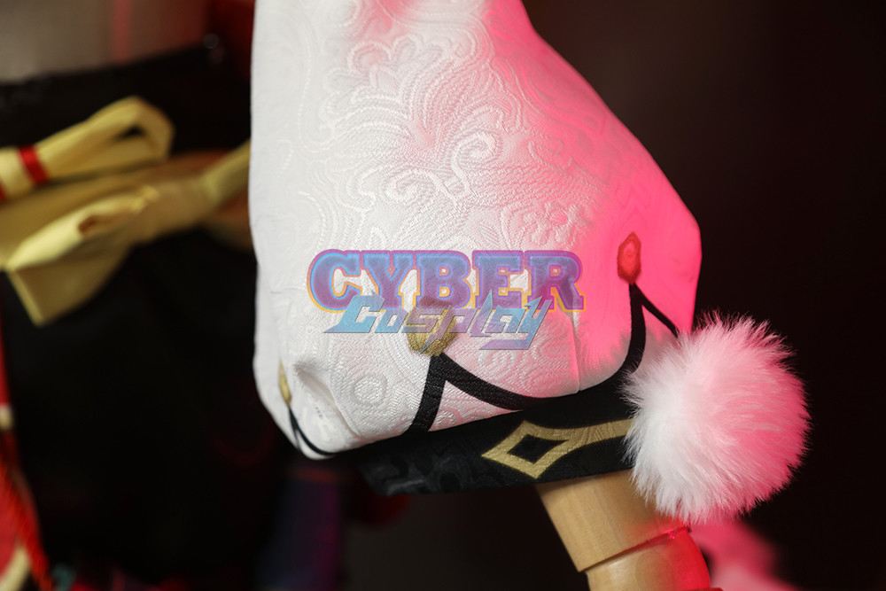 Game Genshin Impact Yanfei Cosplay Costume Upgraded Version C00480
