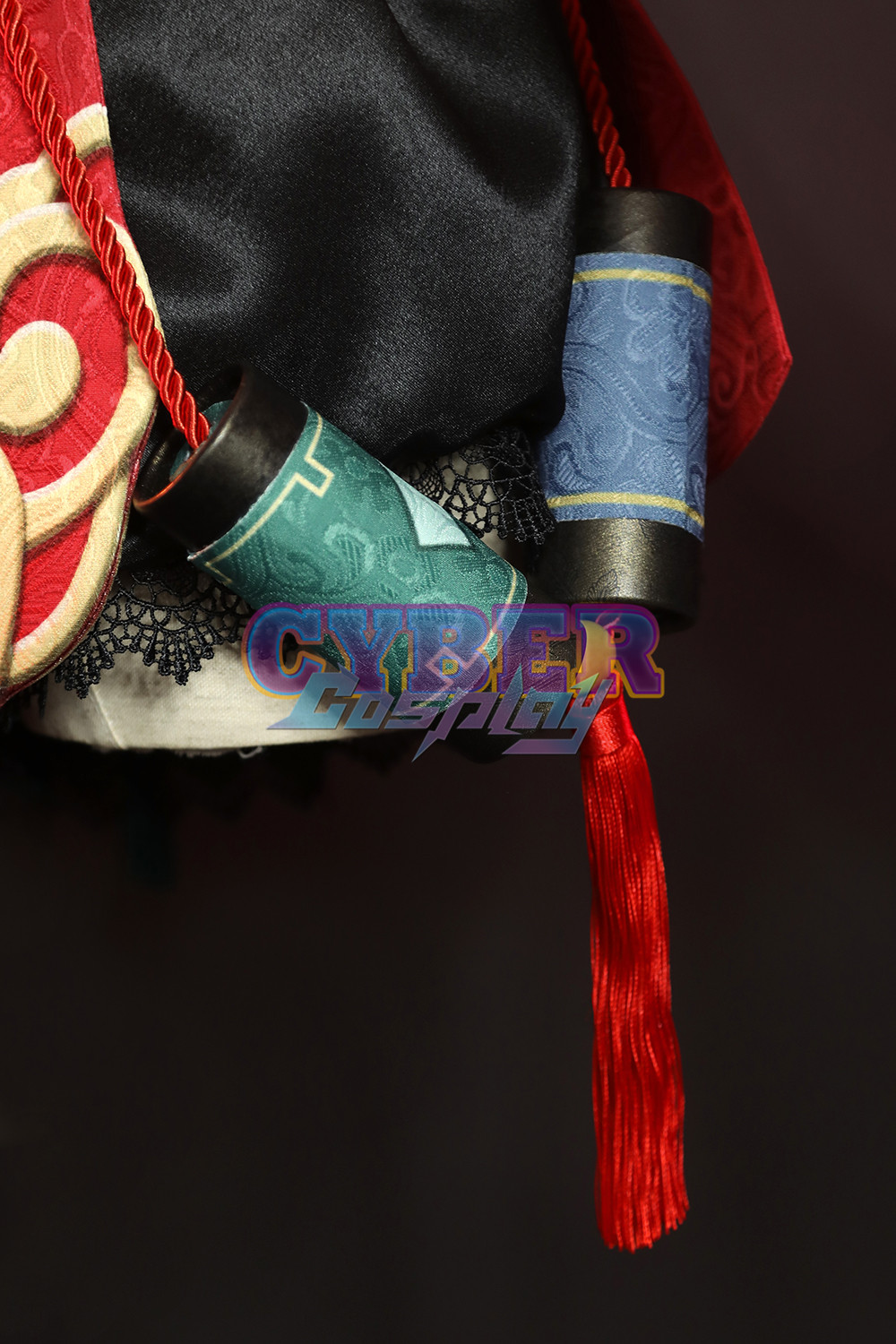Game Genshin Impact Yanfei Cosplay Costume Upgraded Version C00480
