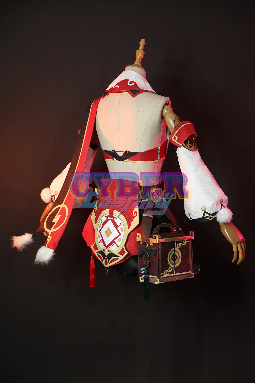 Game Genshin Impact Yanfei Cosplay Costume Upgraded Version C00480
