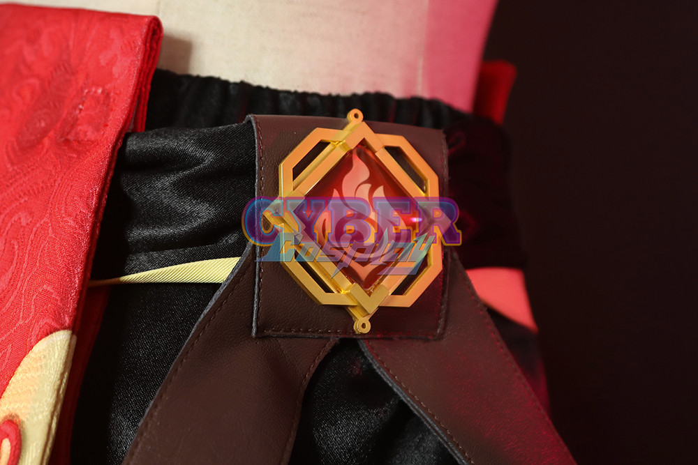 Game Genshin Impact Yanfei Cosplay Costume Upgraded Version C00480