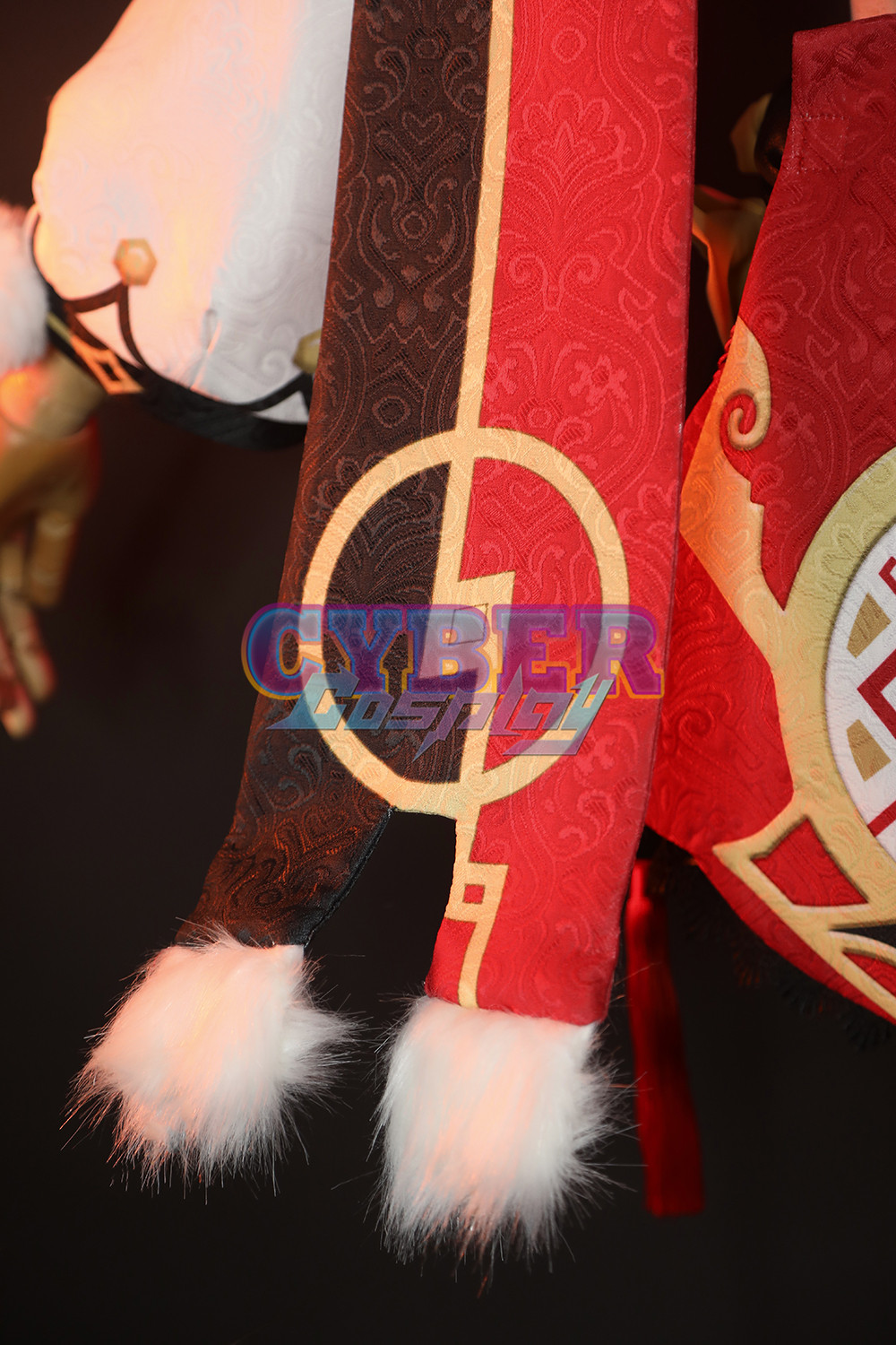 Game Genshin Impact Yanfei Cosplay Costume Upgraded Version C00480