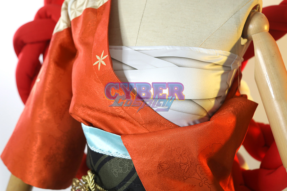 Genshin Impact Yoimiya Cosplay Costume Upgrade C00553