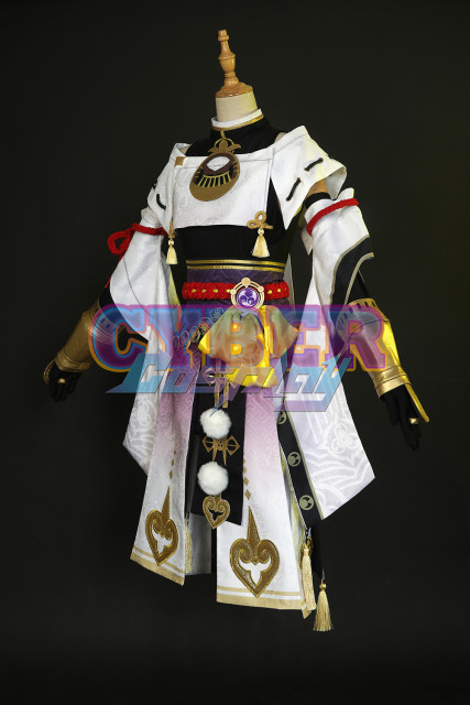 Genshin Impact Kujo Sara Cosplay Costume C00656