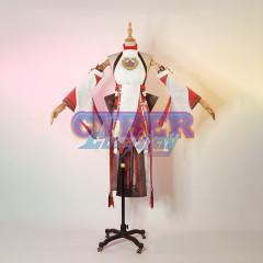 Genshin Impact Guuji Yae Miko Cosplay Costume Jacquard Version C00665