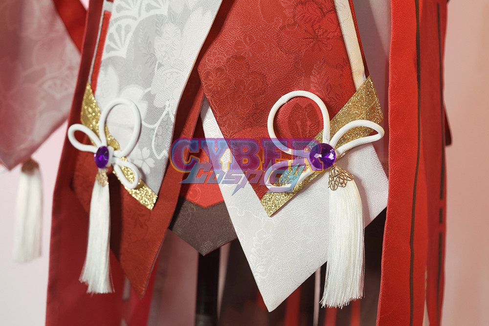 Genshin Impact Guuji Yae Miko Cosplay Costume Jacquard Version C00665
