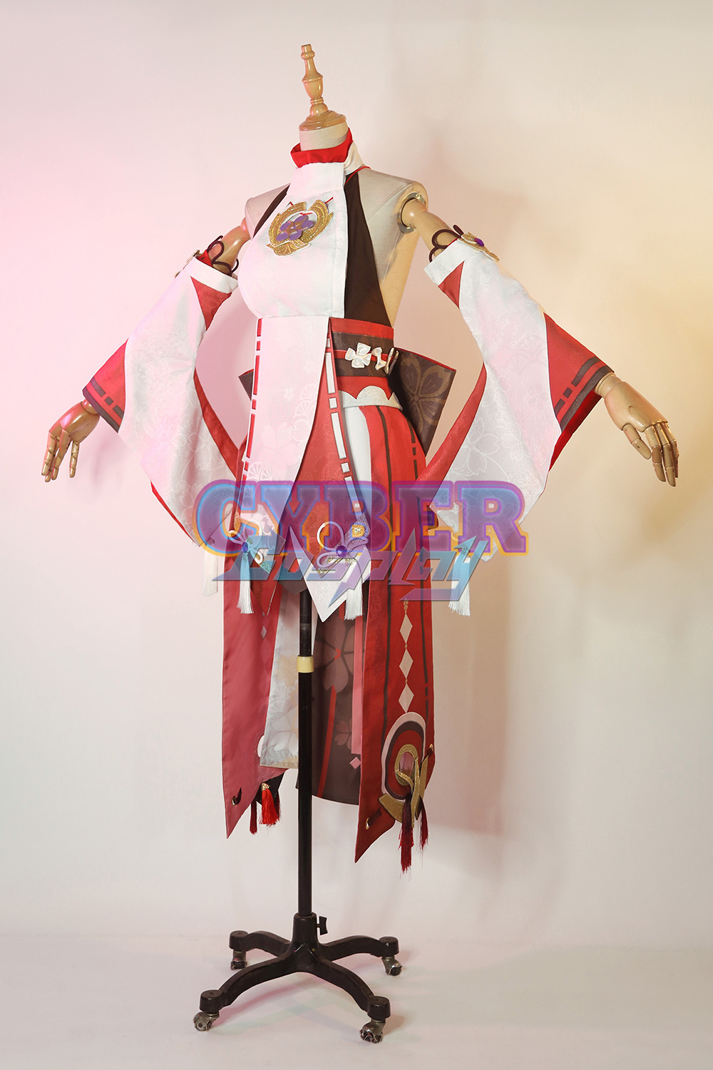 Genshin Impact Guuji Yae Miko Cosplay Costume Jacquard Version C00665