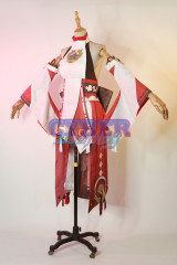 Genshin Impact Guuji Yae Miko Cosplay Costume Jacquard Version C00665