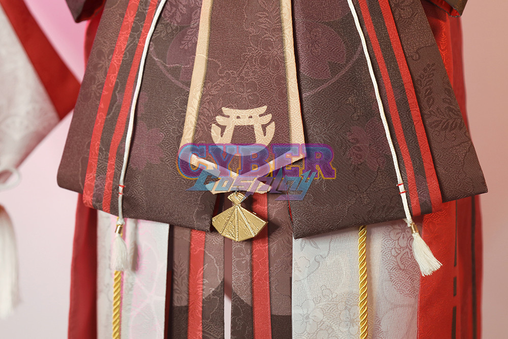Genshin Impact Guuji Yae Miko Cosplay Costume Jacquard Version C00665