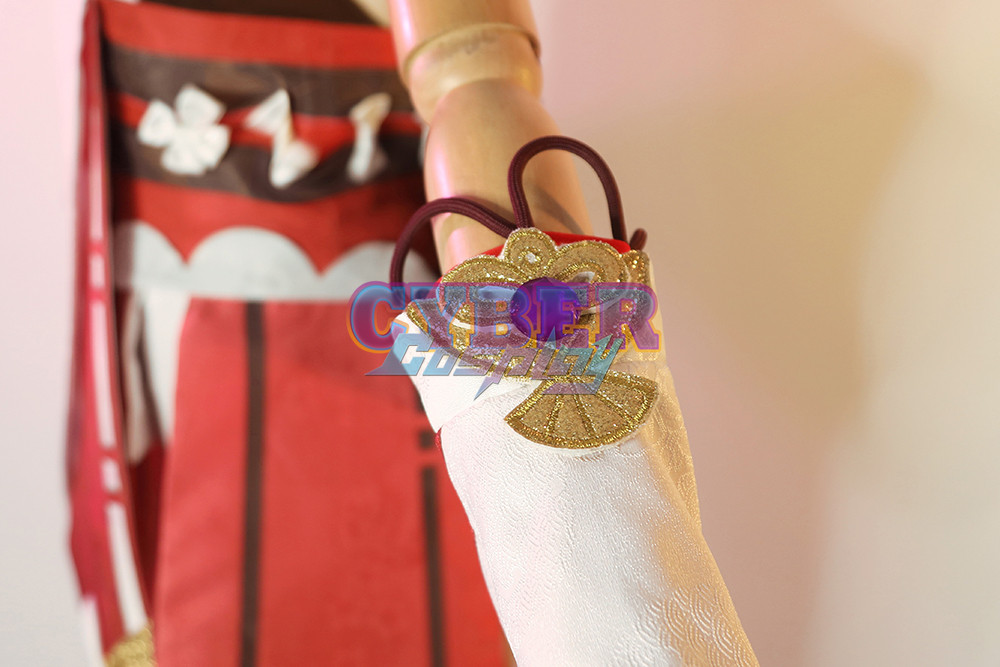Genshin Impact Guuji Yae Miko Cosplay Costume Jacquard Version C00665
