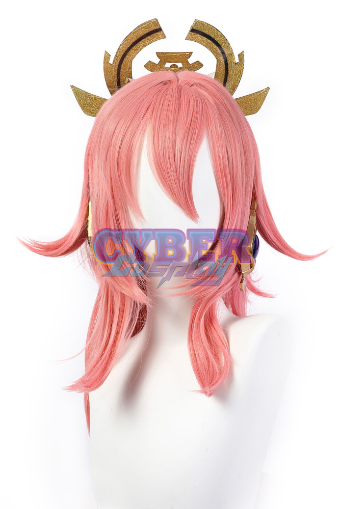 Genshin Impact Guuji Yae Miko Cosplay Costume Jacquard Version C00665