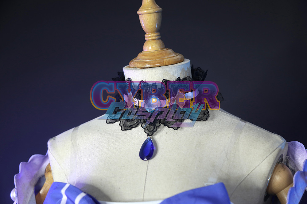 Genshin Impact Sangonomiya Kokomi Cosplay Costume Jacquard Version C00666