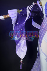 Genshin Impact Sangonomiya Kokomi Cosplay Costume Jacquard Version C00666