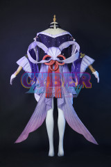 Genshin Impact Sangonomiya Kokomi Cosplay Costume Jacquard Version C00666