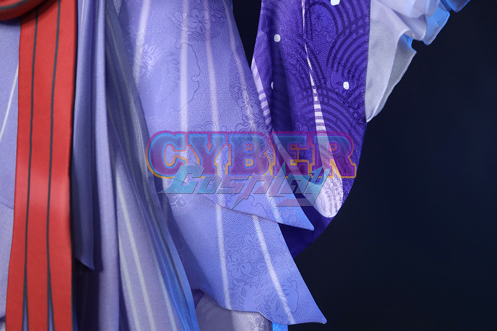 Genshin Impact Sangonomiya Kokomi Cosplay Costume Jacquard Version C00666