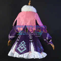 Genshin Impact YunJin Cosplay Costume Jacquard Version C00849