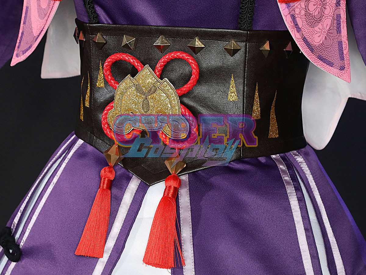 Genshin Impact YunJin Cosplay Costume Jacquard Version C00849