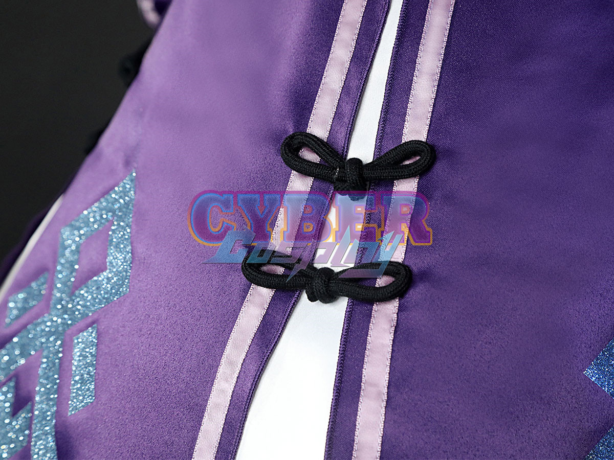 Genshin Impact YunJin Cosplay Costume Jacquard Version C00849