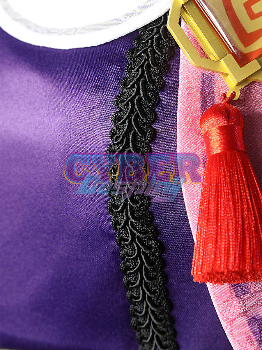 Genshin Impact YunJin Cosplay Costume Jacquard Version C00849