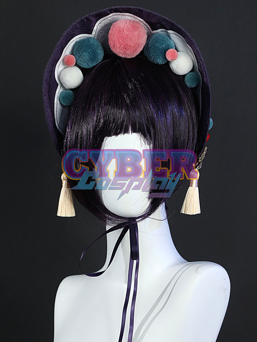 Genshin Impact YunJin Cosplay Costume Jacquard Version C00849