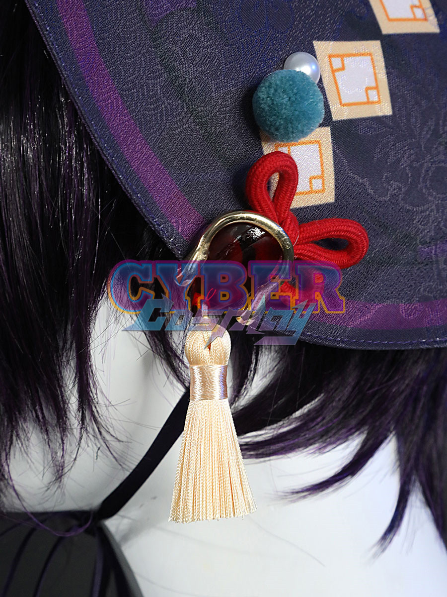 Genshin Impact YunJin Cosplay Costume Jacquard Version C00849