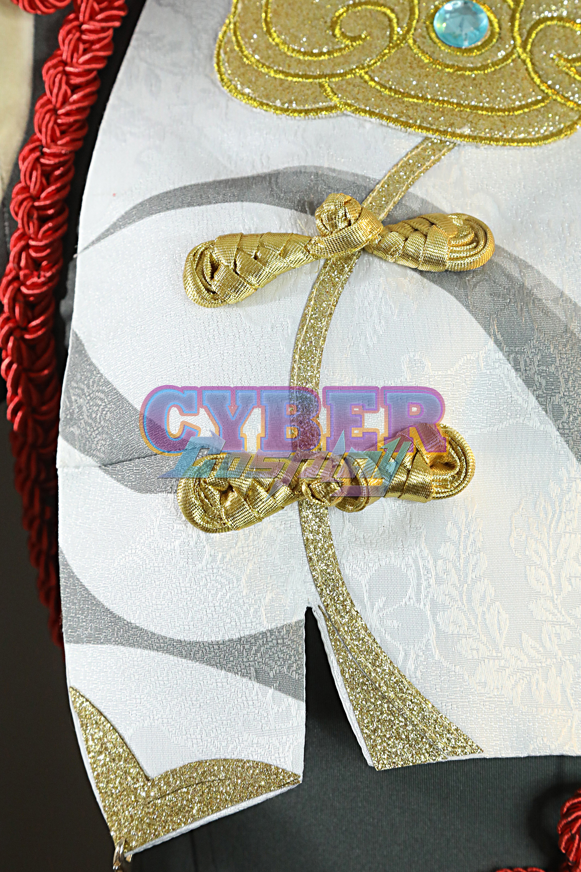 Game Genshin Impact Shenhe Cosplay Costume Jacquard Version C00907