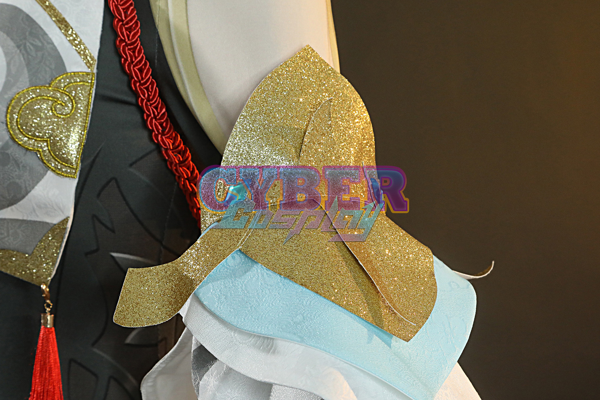 Game Genshin Impact Shenhe Cosplay Costume Jacquard Version C00907