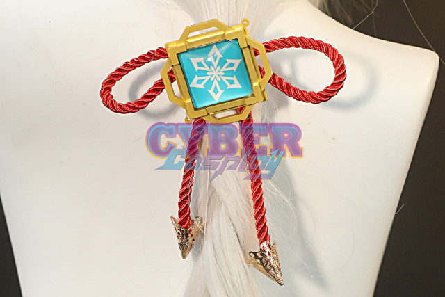 Game Genshin Impact Shenhe Cosplay Costume Jacquard Version C00907