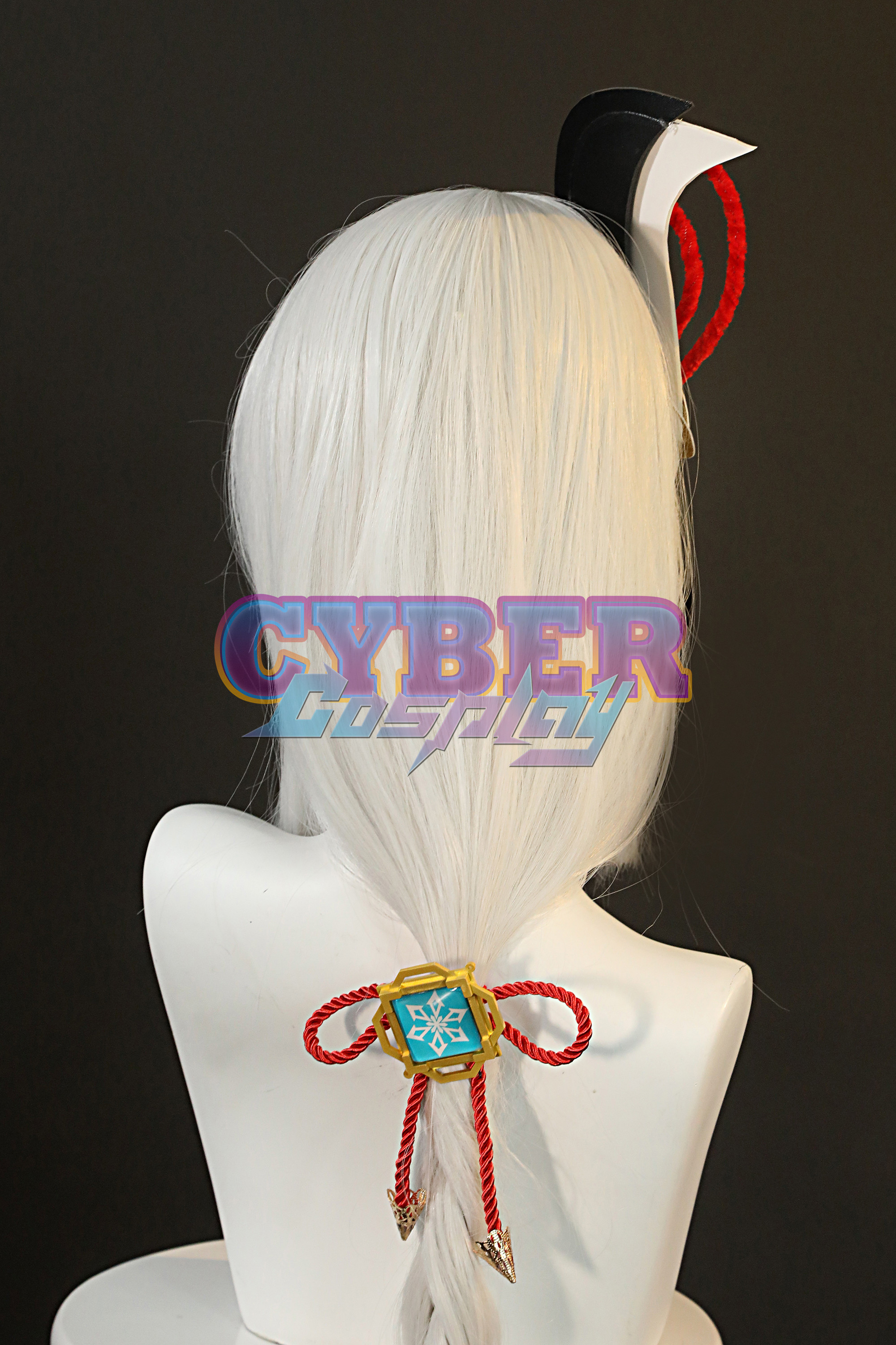 Game Genshin Impact Shenhe Cosplay Costume Jacquard Version C00907