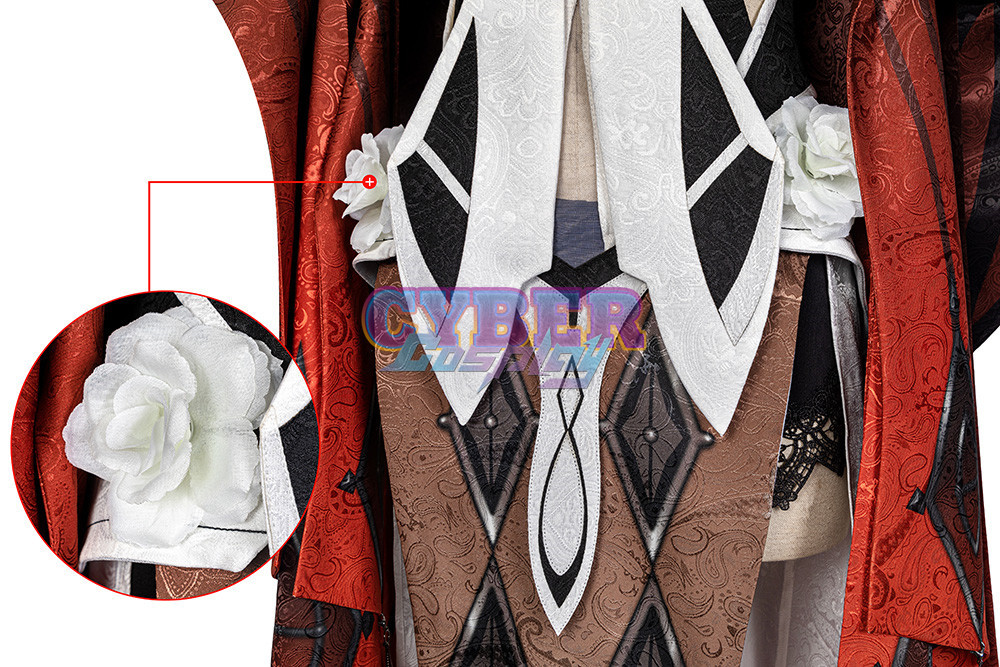 Genshin Impact La Signora Cosplay Costume Jacquard Version C00496