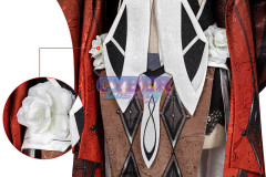 Genshin Impact La Signora Cosplay Costume Jacquard Version C00496