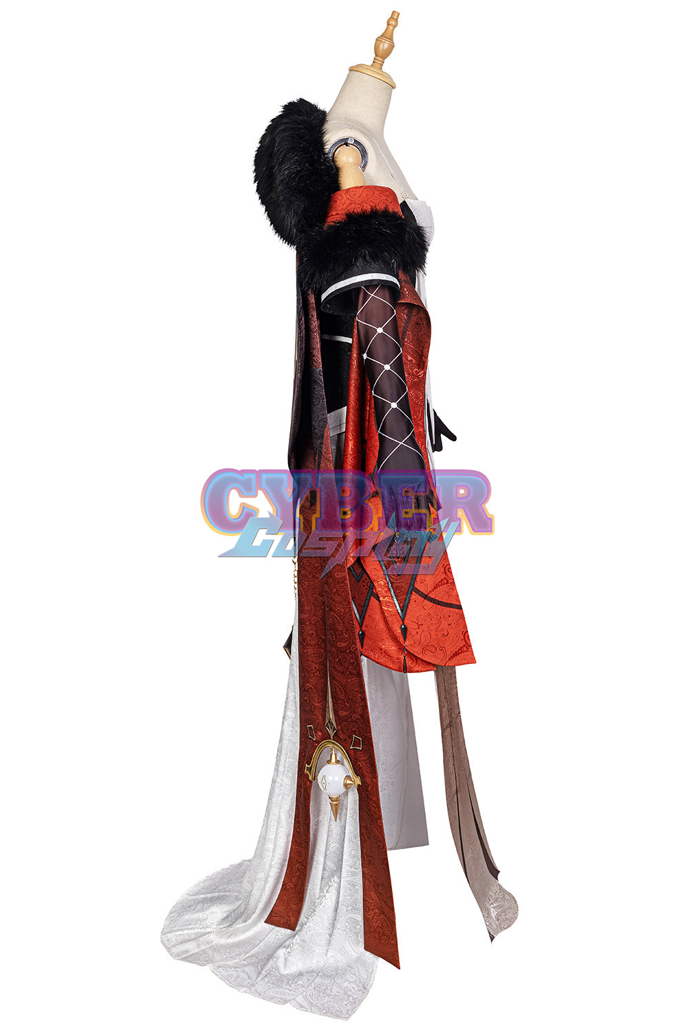 Genshin Impact La Signora Cosplay Costume Jacquard Version C00496