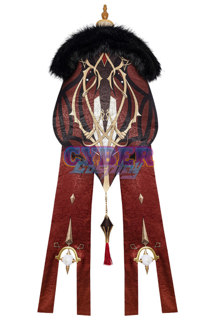 Genshin Impact La Signora Cosplay Costume Jacquard Version C00496