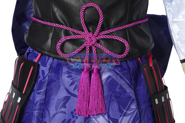 Genshin Impact Kamisato Ayaka Cosplay Costume Jacquard Version C00443