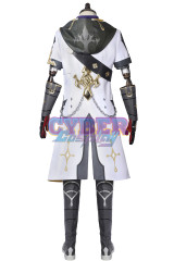 Genshin Impact Albedo Cosplay Costume Jacquard Version C00438