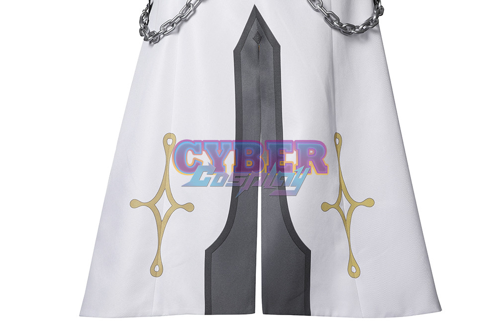 Genshin Impact Albedo Cosplay Costume Jacquard Version C00438
