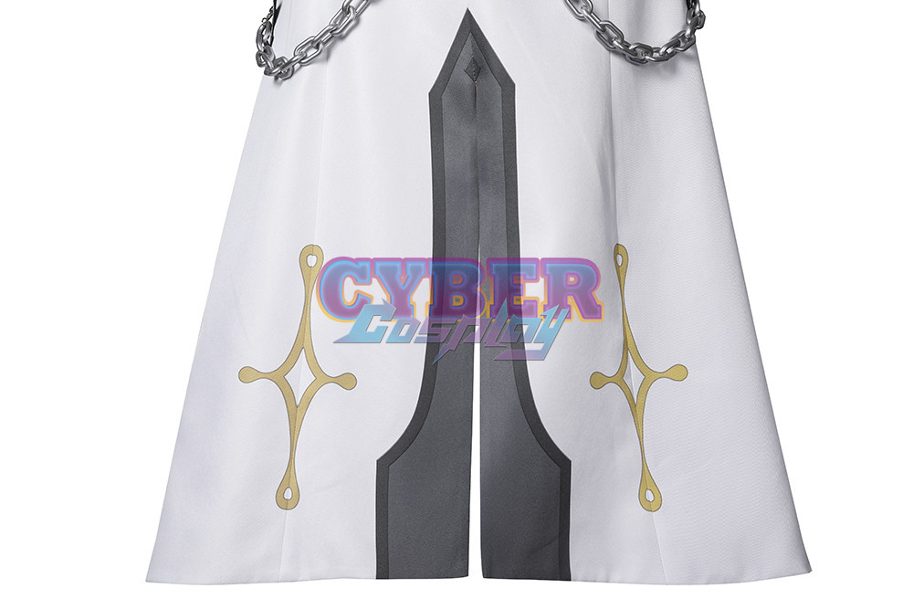 Genshin Impact Albedo Cosplay Costume Jacquard Version C00438