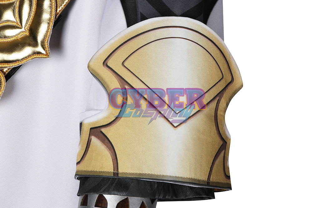 Genshin Impact Albedo Cosplay Costume Jacquard Version C00438